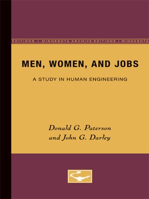 cover image of Men, Women, and Jobs